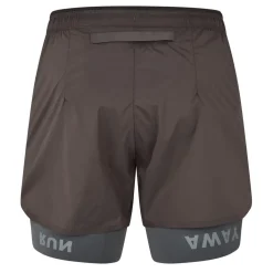 Satisfy 8 Inch Running Shorts in Brown