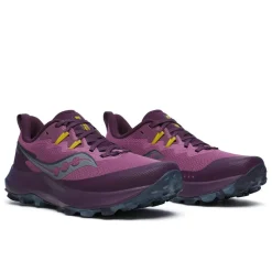 Saucony Peregrine 14 Low Top Sneakers in Purple