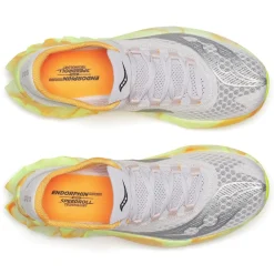 Saucony Womens Endorphin Pro 4 Trainers in White