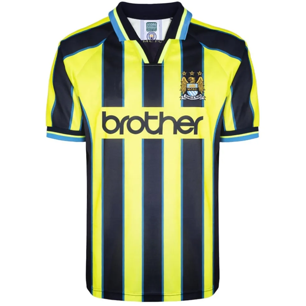 Score Draw Draw Man City Away T-Shirt in Green