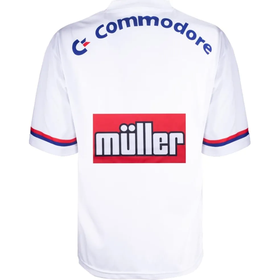 Score Draw Psg Retro Home Shirt 91 Adults in White