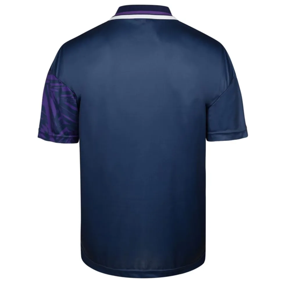 Score Draw Tottenham Hotspur Retro Away Shirt 94 Adults in Purple