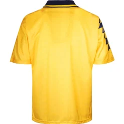Score Draw Tottenham Hotspur Retro Away Shirt 92 Adults in Yellow