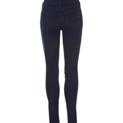 Scotch and Soda Dark Stripe Embroidered Jeans in Blue