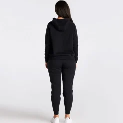 SikSilk Hooded Regular Fit Sweatshirt in Black