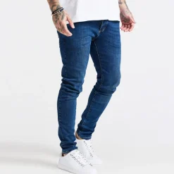 SikSilk Slim Fit Jean in Blue