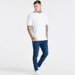 SikSilk Slim Fit Jean in Blue