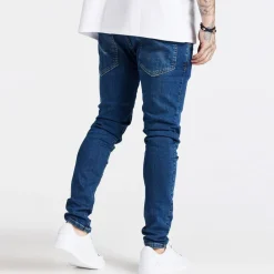 SikSilk Slim Fit Jean in Blue