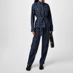 Simkhai Santo Cargo Trouser in Blue