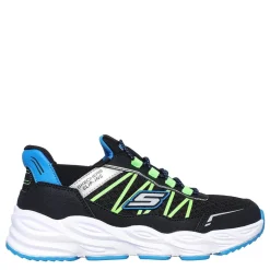 Skechers Air Cooled Memory Foam Running Trainers in Black