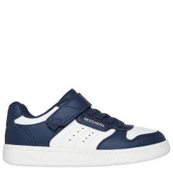 Skechers Childrens Q Street Flat Heel Trainers in Blue