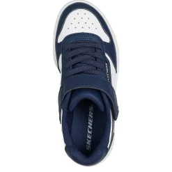 Skechers Childrens Q Street Flat Heel Trainers in Blue