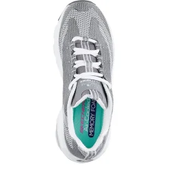 Skechers D Lite Ult Low Top Running Sneakers in Grey
