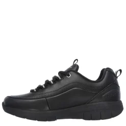 Skechers Elite Status Ladies Trainers in Black