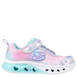 Skechers Flutter Heart Child Girl Trainers in Purple
