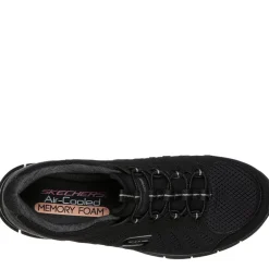 Skechers Gratis Cc Ladies Trainers in Black