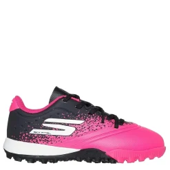 Skechers Jr Crib Tf Astro Turf Football Boots Boys in Black