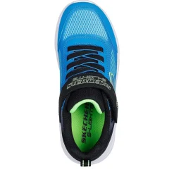 Skechers Lighted Gore Strap Light Up Trainers in Blue