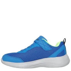 Skechers Lightweight Gore And Strap Sneaker Runners Boys in Blue