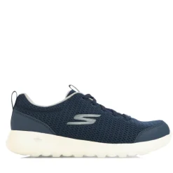 Skechers Mens Go Walk Max Progressor Trainers in Navy Grey