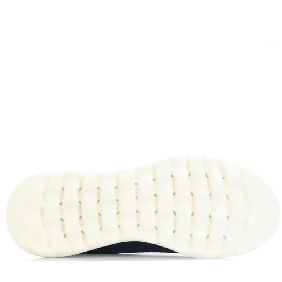 Skechers Mens Go Walk Max Progressor Trainers in Navy Grey