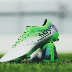 Skechers Razor Adults Firm Ground Football Boots in Silver