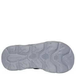 Skechers S Lights Thermo Flash Slides in Black