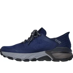 Skechers Slip-In Low Top Hiking Sneakers in Blue