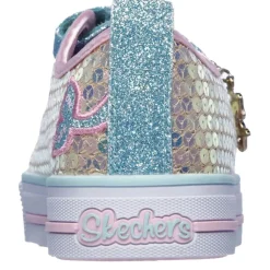 Skechers Twinkle Toes Mermaid Magic Infants Trainers in Gold