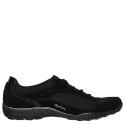 Skechers Womens Breathe Easy Poised Thrill Trainers in Black