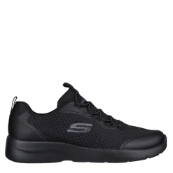Skechers Womens Dynamight 2.0 Social Orbit Trainers in Black