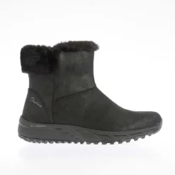 Skechers Womens Escape Plan - Cozy Collab Boots in Black