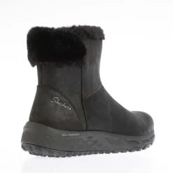 Skechers Womens Escape Plan - Cozy Collab Boots in Black