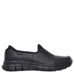 Skechers Work Suretrack Ladies Shoes in Black