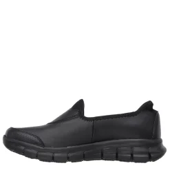 Skechers Work Suretrack Ladies Shoes in Black
