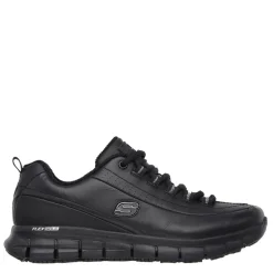 Skechers Work Trick Trainers Ladies in Black