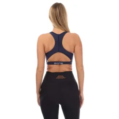 Skins Series-3 Active Bra in Navy
