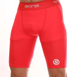 Skins Series-1 Half Tights in Red