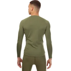 Skins Series-2 Long Sleeve Top in Khaki