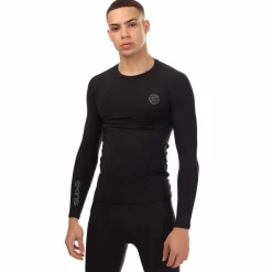 Skins Series-2 Long Sleeve Top in Black