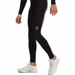 Skins Series-3 Long Tights in Black