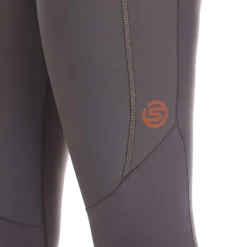 Skins Series-5 Long Tights in Charcoal