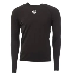 Skins Series1 Regular Fit Crew Neck Top in Black