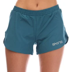 Skins Series-3 Superpose Shorts in Teal