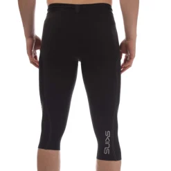 Skins Series-3 Thermal 3/4 Tights in Black