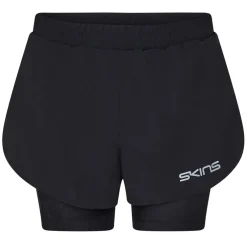 Skins SR3 Superpose Running Shorts in Black