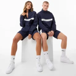 Slazenger Ft. Aitch Contrast Half Zip Track Top in Blue