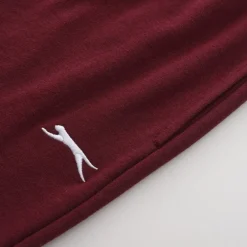 Slazenger Interlock Closed Hem Pant Ladies in Red