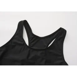 Slazenger Lycra® Xtra Life™ Boyleg Swimsuit Ladies in Black