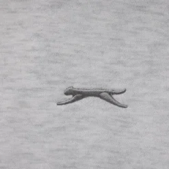 Slazenger Mens Fleece Contrast Hoodie in Grey